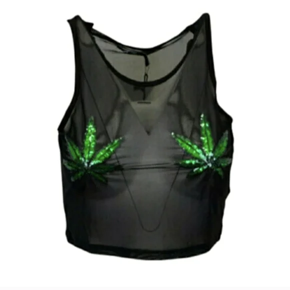 Last Chance! Buy now! Iron Fist Mary Jane Crop Top Size Small - Picture 3 of 7